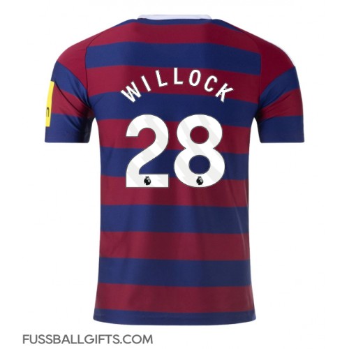 Newcastle United Joe Willock #28 Fußballbekleidung Auswärtstrikot 2024-25 Kurzarm